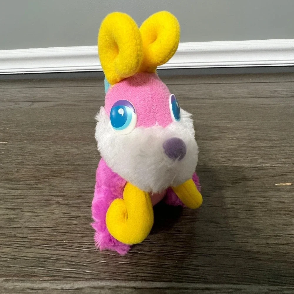 Vintage 1987 Mattel Lil' Hooks Curly Squirly Plush Stuffed Animal Toy 80s Retro